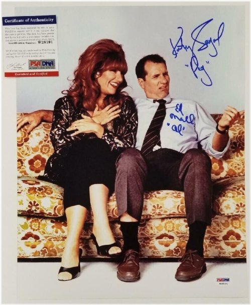 Married with Children Cast Autographed 11x14 Photo with PSA Certification