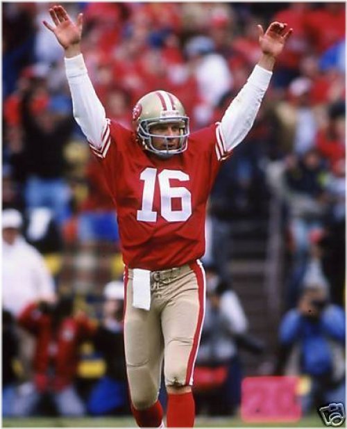 Joe Montana San Francisco 49ers Vintage 8x10 Photo #50