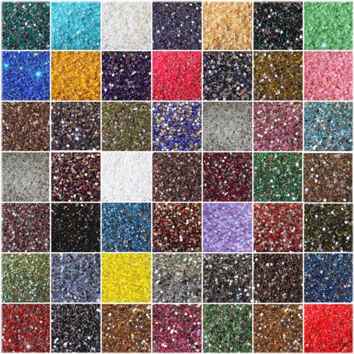 Rainbow Resin Gems Collection