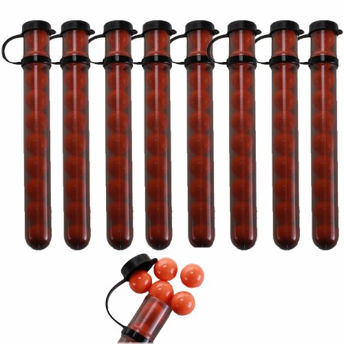 Orange Paintball Refill Kit with Q-8 Pods