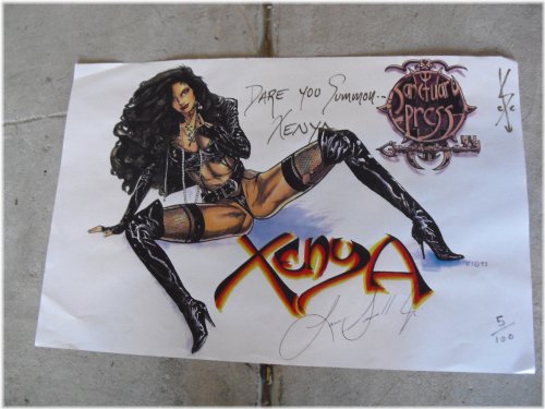 Xenya Santuary Press Comic Art - Edition 5/100