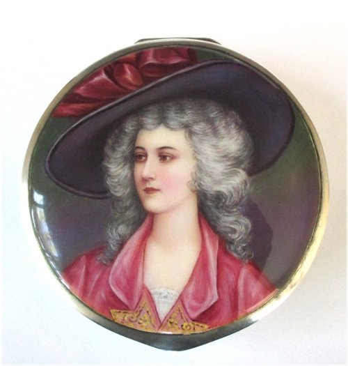 Victorian Woman Keepsake Box