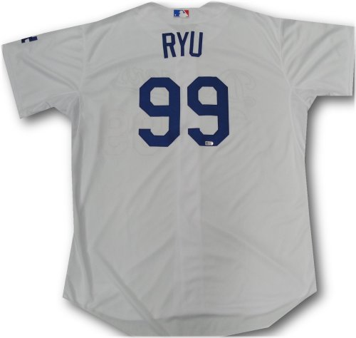 Los Angeles Dodgers Hyun-Jin Ryu Team-Issued Jersey