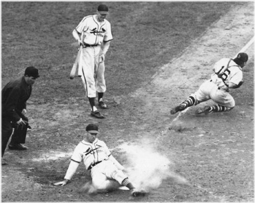 Enos Slaughter 1946 Cardinals Glossy Photo Print