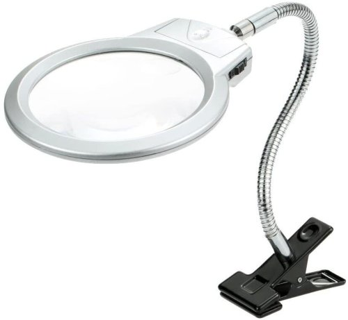 IlluminateFlex Magnifier Clamp Lamp