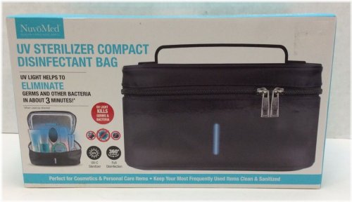 Black Bag UV Disinfectant & Sterilizer by NuvoMed