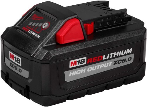 Milwaukee M18 8.0 AH Rechargeable Battery