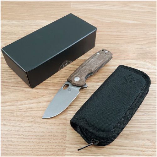 Elmax Micarta Folding Knife