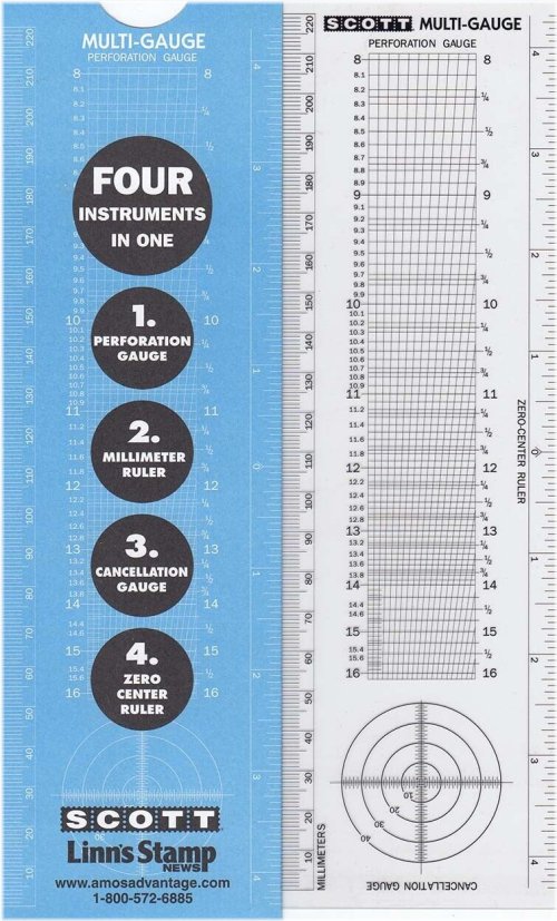 Clear Stamp Measurement Ruler