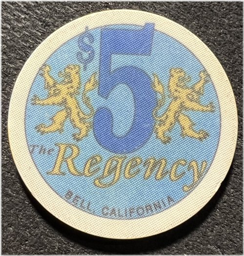 Regency Bell $5 Poker Chip