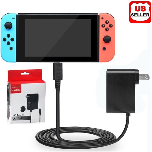 SwitchCharge Adapter: Wall & Travel Power Solution for Nintendo Switch