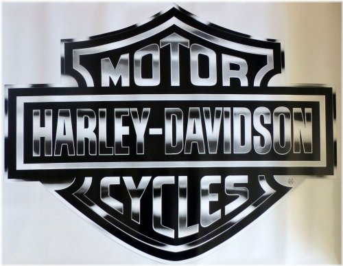 Silver Bar & Shield Trailer Decal