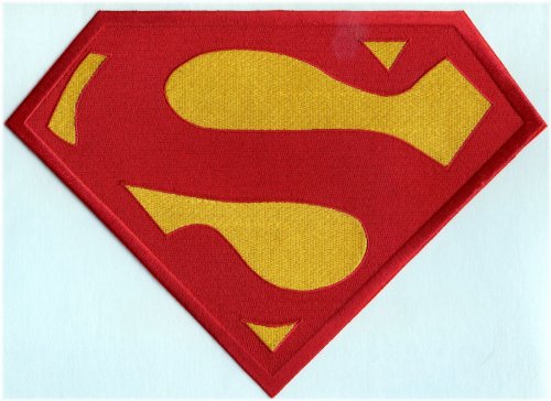 Superman Emblem Embroidered Patch