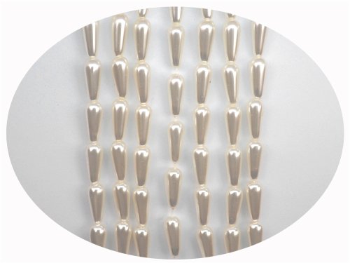 Creamy Glass Pearl Drops