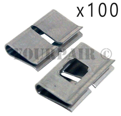 Steel Bridge Wiring Clips - 100 Pack