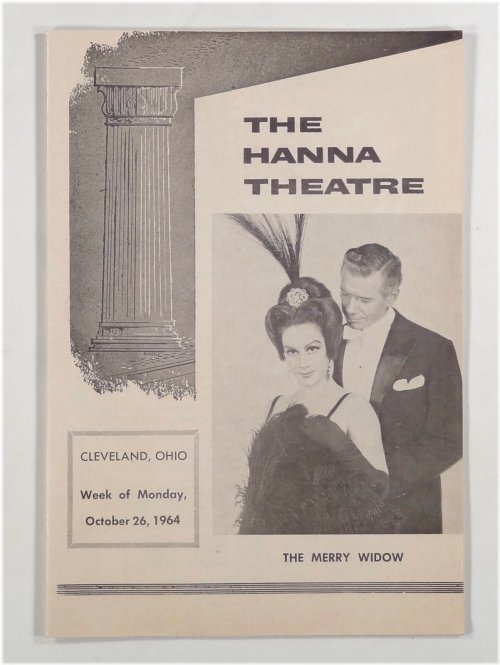 The Merry Widow at Hanna Theatre Program