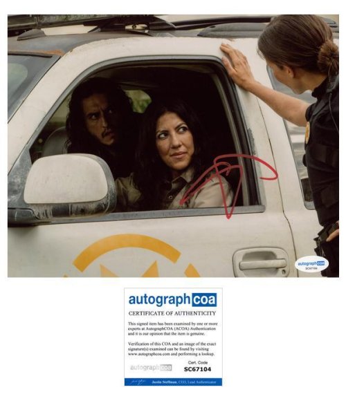 Twisted Metal" Stephanie Beatriz Hand-Signed Photo