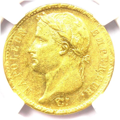 Napoleon's Golden Legacy: 1811 French 20 Francs Coin - NGC MS62 Certified