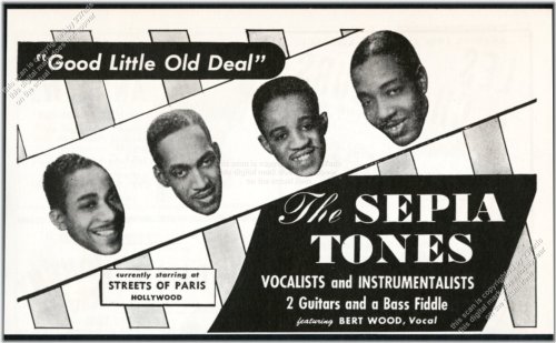 Vintage Sepia Tones Ad Collection