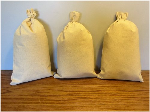 Canvas Bank Coin & Money Sack Bag