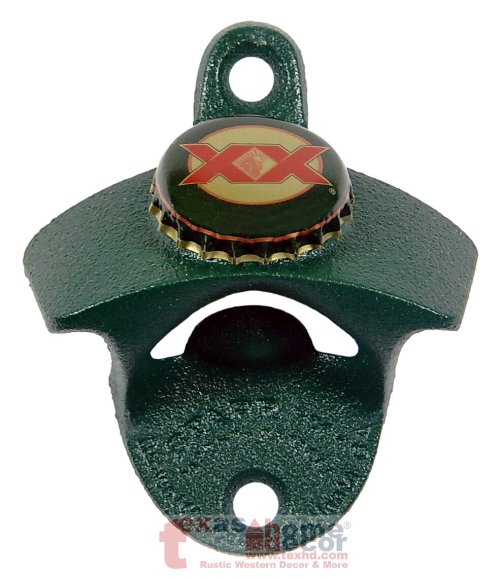 Green Iron Bottle Popper