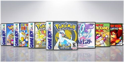 Gameboy Color Custom Cartridge Covers and Case