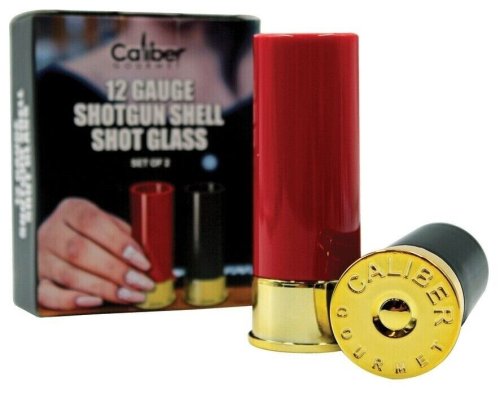 Shotgun Shell Shot Glass Set