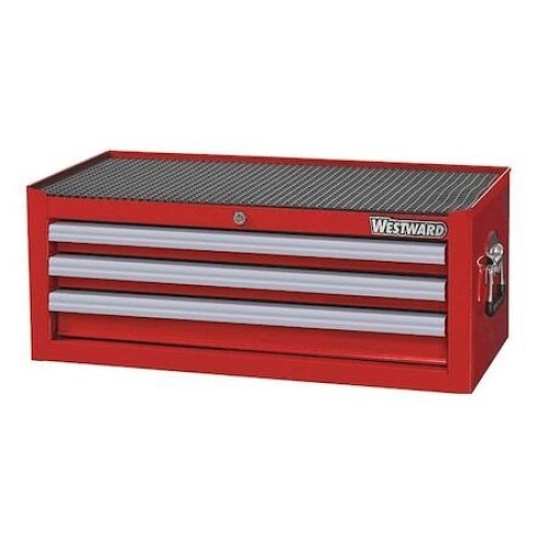 Crimson Interlock Chest: 3 Drawers, 26-5/16"W x 16-15/16