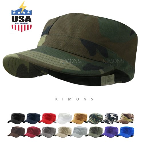 Commander's Cap - Fitted Military Style for Men