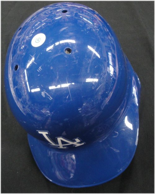 Dodgers Game-Used Helmet - Size 7 3/8