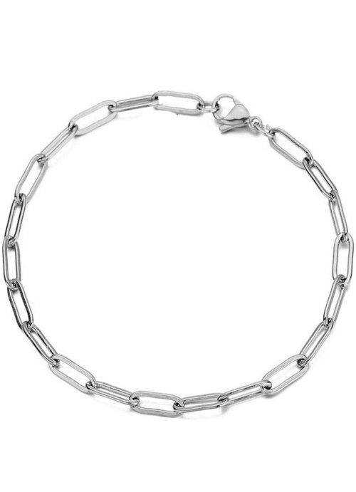 Silver Link Anklet