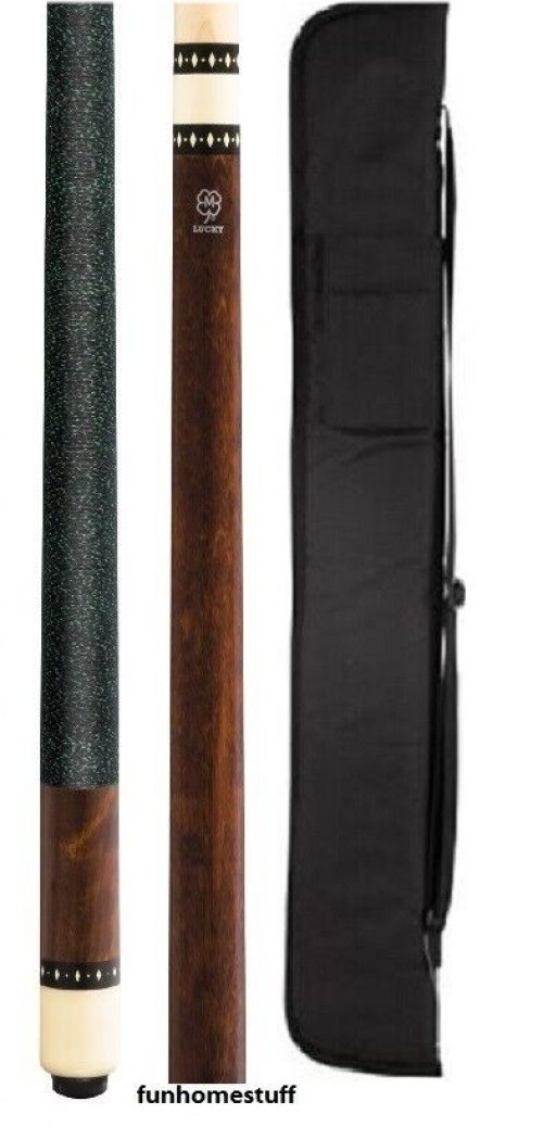 Cherrywood Pool Cue with Soft Case