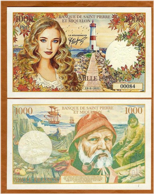 Oceanian Fantasy Banknote