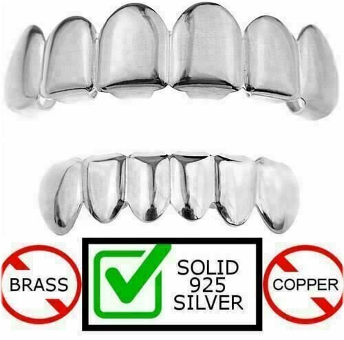 Silver Custom Grillz Set