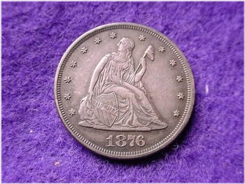 Key Date Twenty Cent Piece (1876)