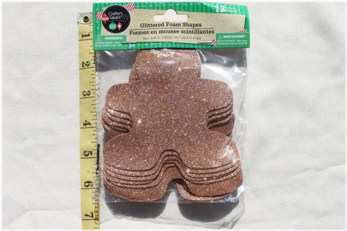 Gingerbread Man Foam Shapes