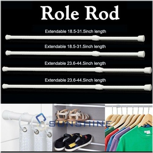 FlexiFit Curtain Rod Set