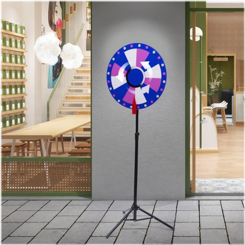 Spinning Prize Wheel Display Stand