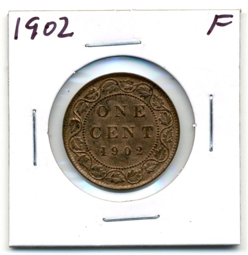Canadian Copper Treasure: 1902 Fine