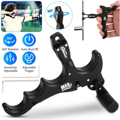 360 Thumb Control Release Aid for Compound Bows