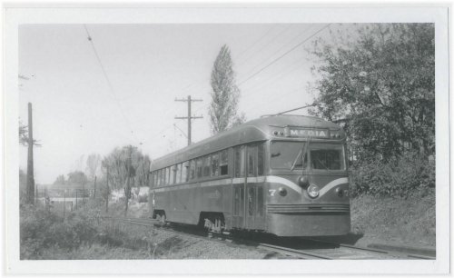 Media Line Heritage Trolley No. 7