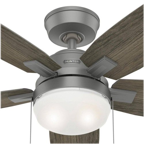 Contemporary Silver Breeze Fan