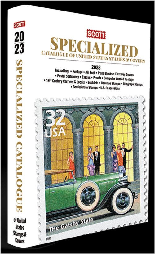 United States Stamp and Cover Catalog 2023 - Reference Book