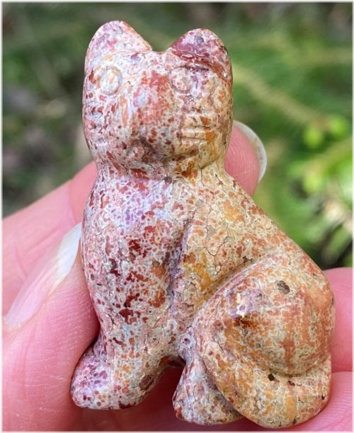 Calm Feline Spirit Figurine