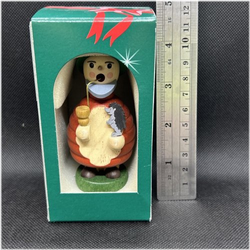 Forest Gnome and Hedgehog Incense Smoker