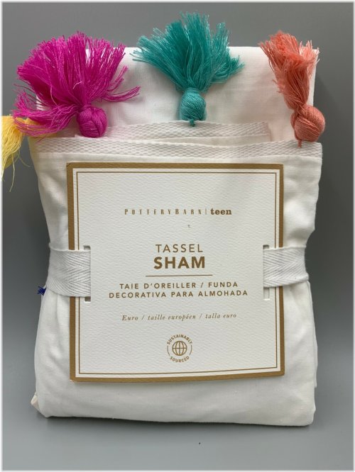 Tassel Dreams Euro Sham