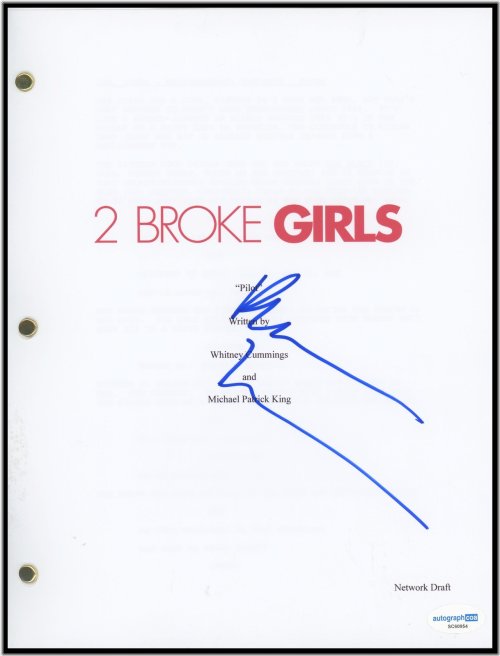 Beth Behrs Signed Pilot Episode Script