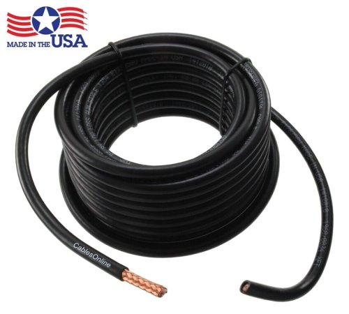 Black Copper Radio Cable