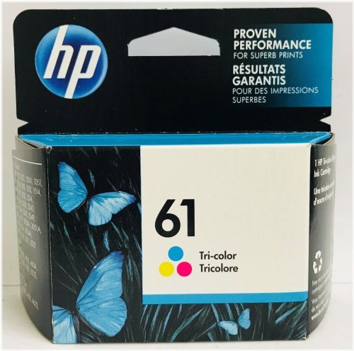 Vibrant HP 61 Color Ink for Deskjet Printers