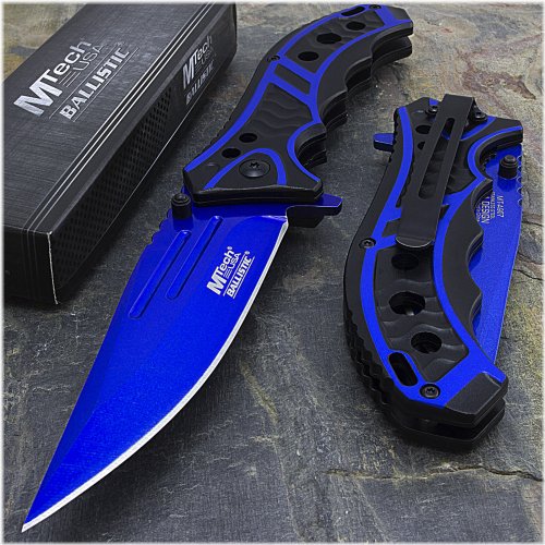 Blue Ridge Tactical Folding Knife by MTECH USA